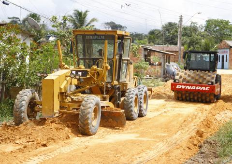 Prefeitura investe em infraestrutura no bairro Lagoa Azul